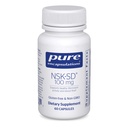 Pure Encapsulations NSK-SD - 100 mg Nattokinase - for Normal Blood Circulation - Supports Fibrinolytic Activity* - Gluten Free & Non-GMO - 60 Capsules