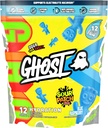 GHOST Hydration Packets, Sour Patch Kids Blue Raspberry, 12 Sticks, Electrolyte Toz - Magnezyum ile Mix Supplement, Pyum, Kalsiyum, C - Vegan, Soy, Sugar & Glutenten