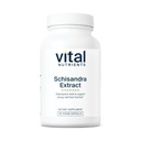 Vital Nutrients - εκχύλισμα Schisandra - Ήπαρ, Ανοσοποιητικό, Ενέργεια, και υποστήριξη αντοχής - 90 κάψουλες χορτοφάγων ανά φιάλη - 1000 mg