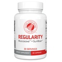 Silver Fern Regularity Digestive Supplement Capsules Brand - 1 φιάλη = 30 κάψουλες = 30 ημέρες προσφοράς - Mucosave FG (Prickly Pear Polyσακχαρίτες & Olive Leaf Polyphenols) & SunFiber
