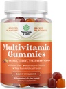 Yetişkinler için Multivitamin Gummies - Halal Multivitamin Gummy with B12 Biotin - Gelatin-Free Gummy Multivitamins for Men & Women - Vitamin Gummies with çinko & Vitamin D - Non-GMO Gluten-Free - 90 Count