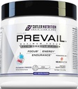 Prevail Pre Workout Toz with Nootropics: Pre Workout for Men and Women, Cut Edge Energy and Focus Supplement with L Citrulline, Alpha GPC, L Tyrosine, Neuropha | Rainbow Freeze, 40 SRV