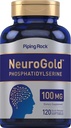 Piping Rock Phosphatidylserine 100 mg | 120 Softgel Capsules | NeuroGold Supplement | Non-GMO, Gluten Free
