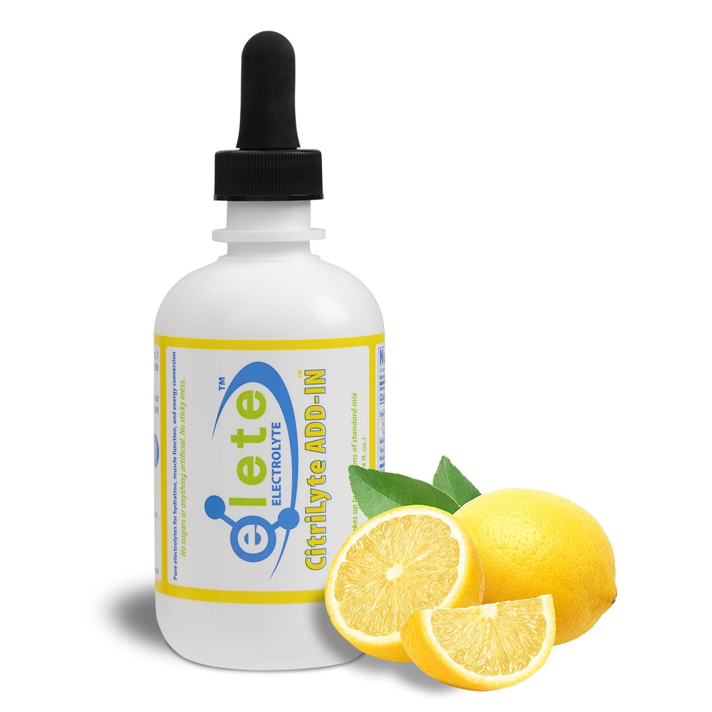 Elete CitriLyte Electrolyte Add-in Hydration Drops 