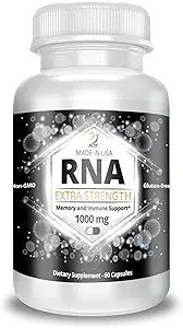 ACTIF RNA Ekstra Güçlü 1000 Mg, RNA Supplement with Memory and Immune Support, 60 Capsules