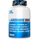 Evlution Nutrition Nitric Oxide Booster L-Αργινίνη συμπλήρωμα - Υψηλής ισχύος Nitric Oxide συμπλήρωμα με 1500mg L Arginine HCL για βελτιωμένες αντλίες Ενεργειακή μυϊκή ανάπτυξη και αγγειότητα NO Booster