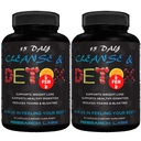 Research Labs 15 Day Colon Cleanse & Detox for Less Bloat Flat Tummy w/Probiyotiks - 2 Fer 1 - Constipation Relief - Flushes Toxins, Boosts Energy. Klinik olarak Güvenli ve Etkili Formula