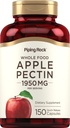 Piping Rock Apple Pectin Capsules | 1950 mg | 150 Pills | Diyet Supplement | Non-GMO, Gluten Free