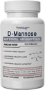 Superior Labs D- Mannose 500 mg, Αμιγής μη ΓΤΟ Βέλτιστη Απορρόφηση Προβιοτική, Ουρολοίμωξη, Βλάχος & Νεφρική UTI Υποστήριξη, Digestive & Liver Health Aid, IC Relief for Women & Men, 120 Veg Caps