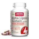 Jarow Formulas Alpha Lipoic Sustain with Biotin, 300 mg Alpha Lipoic Acid, Universal Antioxidant, Συμπλήρωμα διατροφής, 60 Vegan Tablets, Μέχρι 60 ημέρες προσφοράς