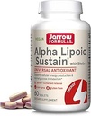 Jarrow Formulas Alpha Lipoic Sustain with Biotin, 300 mg Alpha Lipoic Acid, Universal Antioxidant, Dietary Supplement, 60 Vegan Tablets, Up to a 60 Day Supply