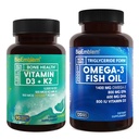 BioEmblem Βιταμίνη D3 K2 Omega-3 ιχθυέλαιο 2000mg