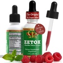 ZETOX | Zeolit Detox for Kids and Yetişkinler | Metil Vitamin B12 ve D3 | Premium Grade Liquid Clinoptilolit Zeolite Drops | Destekler Günlük Detox, Enerji ve Focus (60 Hizmet)