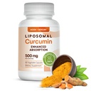 Liposomal Turmeric Curcumin 500 mg - 60 Turmeric Curcumin Supplements Capsules Capsules Capsules