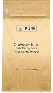 Pure Original Ingredients Chasteberry Extract (1lb) Vitex Agnus-Castus Tree, Non-GMO