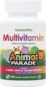 NaturesPlus Animal Parade Children's Chewable Multivitamin - 180 Animal-Shaped Tabletler, 3 Paket - Doğal Assorted Flavors - Vegan, Gluten Free - 270 Toplam Hizmetler