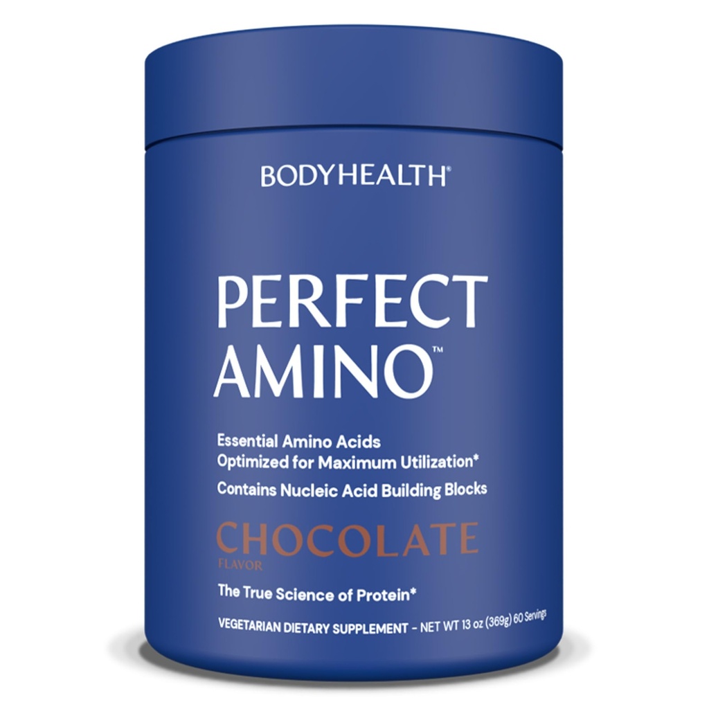 VücutSağlık MükemmelAmino Toz - BCAA ve EAA Toz Pre and Post Workout - Amino Asit Enerji Erkekler ve Kadınlar için Yalın Kas ve Kurtarma Çikolatasını Desteklemek için İçilir - 60 Hizmet