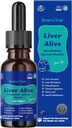 Liver Alive Metabolism System Health for Dogs and Cats - Function, Fatty, Detox, SILIPHOS®, TUDCA, Same Vegan Bacon Flavor (60 ml)
