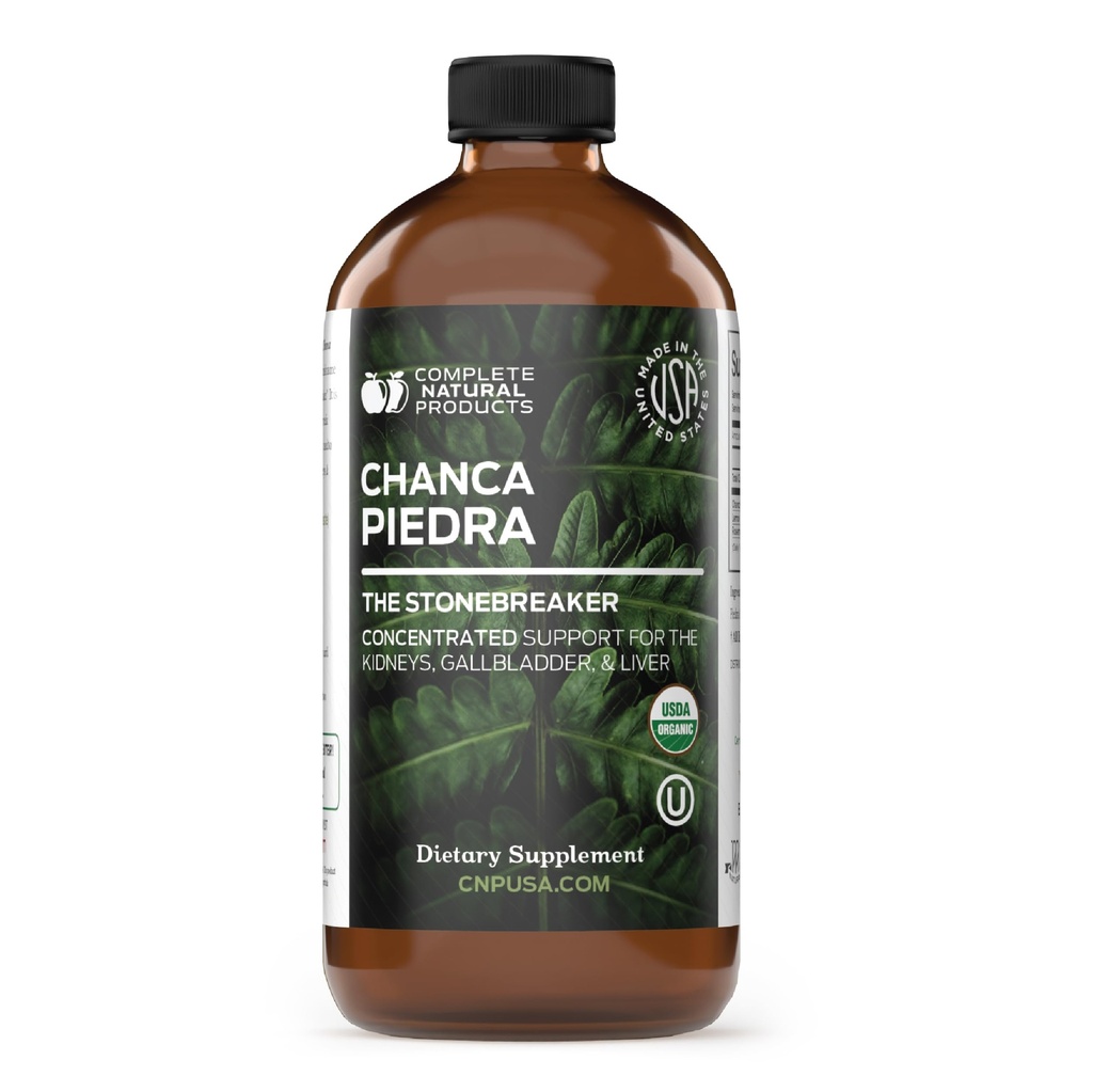 Organik Chanca Piedra Yoğunluğu ve 16oz - Phyllanthus Niruri - Doğal Sıvı Stone Breaker & Crusher Tincture