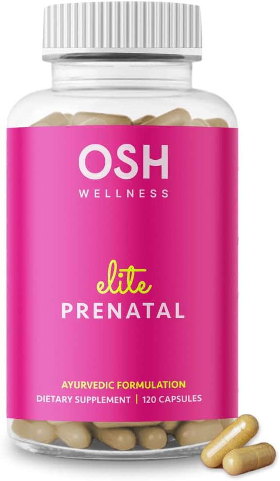 Ayurvedic Elite Προγεννητικές βιταμίνες με φολικό, χολίνη, σίδηρο, ιώδιο & περισσότερα 