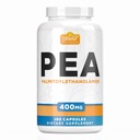 Palmitoylantaamid Capsules | Pea 400 mg | 180 Pill Count | Doğal Inflammasyon ve Dekomfort Yardımı | Lab Test Edilmiş Malzemeler