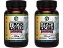 Amazing Herbs Premium Black Seed Oil Capsules - Gluten Free, Non GMO, Cold Pressed Nigella Sativa Aids in Digestive Health, Immune Support, Brain Function - 90 Count, 500 mg (Pack of 2)