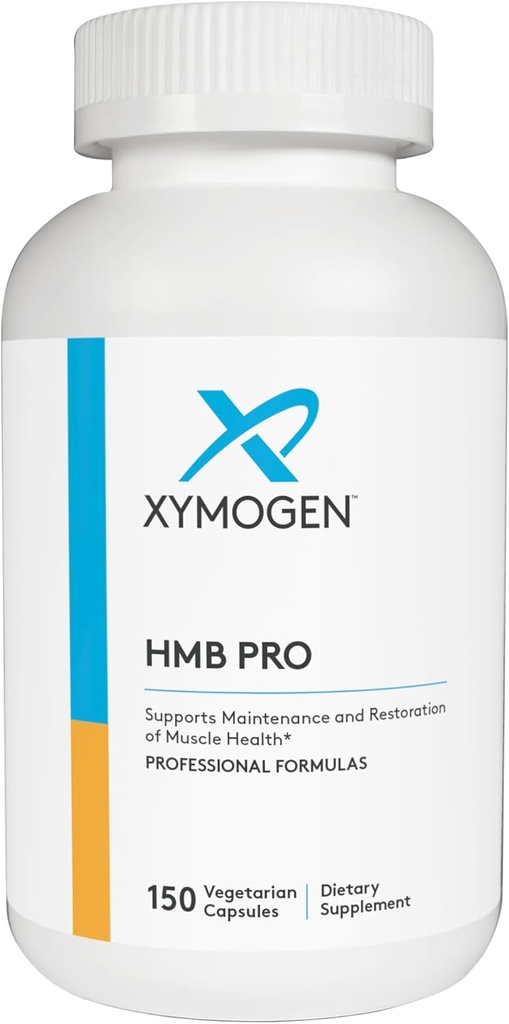 XYMOGEN HMB PRO - Kas Kurtarma için HMB Supplements - Vitamin D3 - Gluten Free, Vegan, Non GMO (150 Capsules)