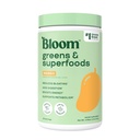 Bloom Nutrition Superfood Greens Powder, Digestive Enzymes with Probiotics and Prebiotics, Gut Health, Bloating Relief for Women, Chlorella, Green Juice Mix with Beet Root Powder, 25 SVG, Mango