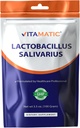 Vitamatic Lactobacillus Salivarius Probiyotik Toz - Digestive Support - 100 Gram (3.5 OZ) - 100 Hizmet