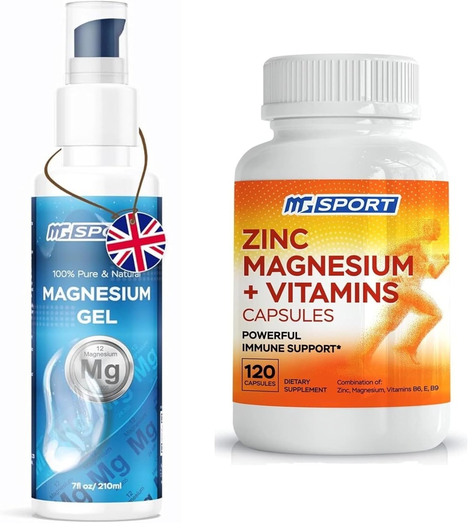 Kas Kurtarması için Yüksek Abhidroksi ve Magnezyum Sche - Çinko Supplement ve Transdermal Gel için Leg Cramps