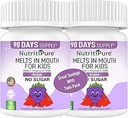Çocuklar Chewable Iron Supplement, Ferronyl® Carbonyl Iron 9 mg, C 30 mg, Grape Flavor, 90 Tablet (2 Şişe)
