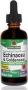 Nature's Answer Enchinacea & Goldseal | Sağlıklı Bir Immune Sistemi | Süper Hafifletme | Alkol Özgür, Gluten-Free, Vegan & Kosher Sertifikalı 2oz
