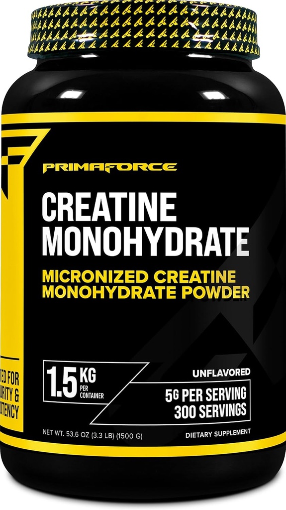 Primaforce Creatine Monohydrate Supplement – 1,5 KG - Μικρονωμένη Κόνις