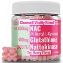 SHIZAM 600 mg NAC 2000 FU 100 mg Nattokinase & 400 mg L Glutathione Gummies, N-Acetyl Cysteine Capsule Toz Pill Liquid Supplement/Supplements Alt, Organik N Acetylcysteine 1000mg 600 mg