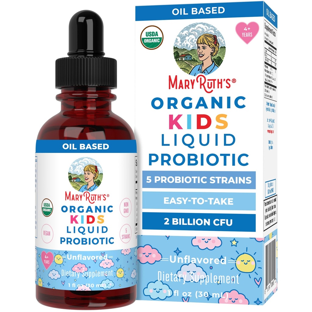 MaryRuth Organics Kids Probiotic Liquid Drops 