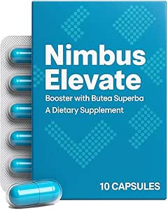 Erkekler Butea Superba ile Vitality Supplement – Enerji, Güç ve Endurance'ı Güçlendirmeye Yardımcı Olabilir - 10Pack