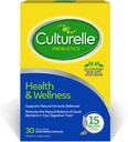 Culturelle Health & Wellness Daily Probiyotik for Women & Men - 30 Count - 15 Milyar CFUs & A Proven-Effective Probiyotik Strain Immune System- Gluten Free, Soy Free, Non-GMO