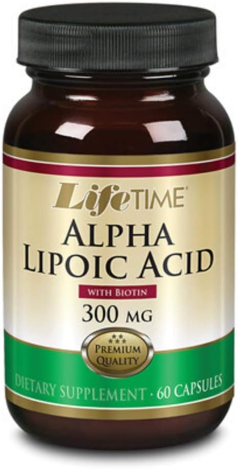 LIFETIME Alfa Lipoic Acid | 60 ct 300 mg