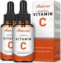 Yetişkinler için Liposomal Vitamin C 2000 mg Sıvı, Yüksek Abvitamin VIT C, Max Vitamin C, Immune System & Antioksi Support, 60ML (2 Şişe)