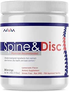Navan Spine and Disc Osteo Δύναμη των οστών & Πυκνότητα συμπλήρωμα σκόνη με ασβέστιο, φώσφορο, βιταμίνη D, γλυκοζαμίνη, χονδροϊτίνη, MSM, & Turmeric από τους ειδικούς κλινική