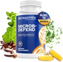 BioMatrix Oil Assembly of Yourme, Oregano, Clove, Digestive Supplement for Men and Women, GI Tamir Softgels | Microb-Defend (90 Capsules)