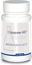 Biotics Research Cytozyme KD Neonatal Kidney, Renal Health, Heart Health, SOD, Catalase, Potent Anti Activity, 60 Tabletler