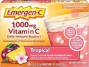 Emergen-C 1000 Vitamin mg C Toz, Antioksis, B Vitamins ve Elektrolytes, Immune Support için C Supplements, Caffeine Free Fizzy Drink Mix, Trovor - 30 Count/1 Ay Supply