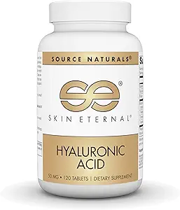Source Naturals Skin Eternal Hyaluronic Acid, 50mg - 120 Tablet
