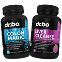 Καθαριστικό του παχέος εντέρου Detox & Liver Cleanse - 15 ημέρα χάπια καθαρισμού του εντέρου Probiotic & Liver Detox συμπλήρωμα υποστήριξης γάλακτος Thittle Dandelion - Bowel Movement Συμπληρώματα για το εντερικό στομάχι Bloating Gut
