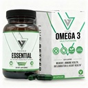 vedge Vegan Omega 3 Multivitamin για γυναίκες και άνδρες – Φυτική Αλκαλική EPA & DHA + Βιταμίνη B12, Βιταμίνη D, K2, Μαγνήσιο, Ψευδάργυρος & Σελήνιο – 30-Ημέρα προσφοράς – Μη ΓΤΟ, Χωρίς γλουτένη, Κατασκευασμένο στις ΗΠΑ