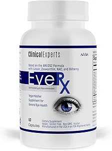 Navan CataRx Antioksik 2 Eye Vitamins & Minerals Supplement for Lens Clarity & Retina Sağlığı Klinik Uzmanlar - Lutein, Zeaxanthin, çinko, C, NAC - Kosher sertifikalı, 60 Capsules