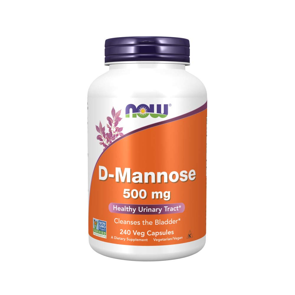 Şimdi Gıdalar D-mannose 500 mg,240 Veg Capsules