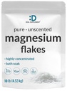 Pure Flakes Bath Soaks, 10lbs - Doğal Epzo Salt Substitute | High-Abase Magnezyum Chloride Flakes | Hydrates Skin & Promosyonlar Rahatlama