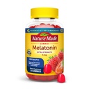 Doğa Melatonin 5 mg Yetişkin Melatonin Gummies,% 100 Uyuşturucu Ücretsiz Uyku Yardımı, 70 Gummies, Ekstra Kuvvetler